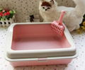 plastic cat toilet