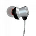 High quality fashionable  wired in-ear earphones 2