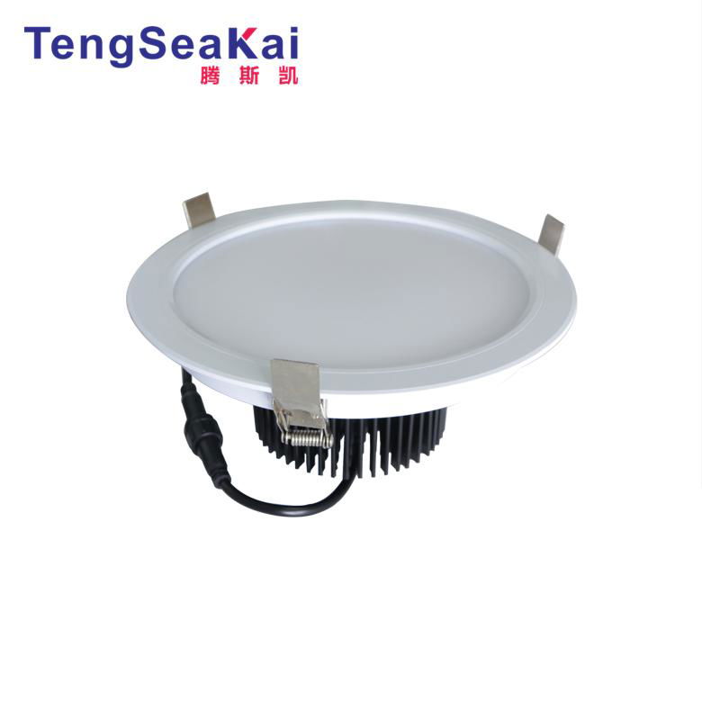 30W 40W 50W LED Downlight recessed 6 inch 200mm dia. 170mm 175mm 180mm cutout 4