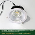 Emergency led downlight 20W 30W 50W 60W 80W Lithium battery backup  5