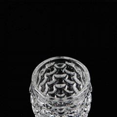 Promotional goblet crystal bullet bikini mini shot glass