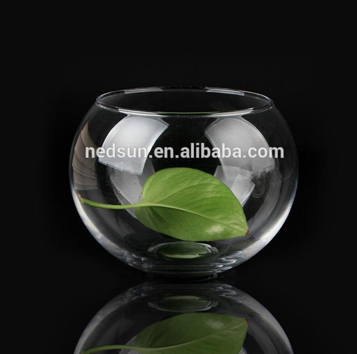 Chinese supplier wholesales Welcome OEM 2018 glass fish bowls