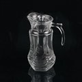 Bulk low price different shape glass water pitcher  1