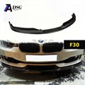 AC style Carbon fiber F30 front lip for BMW F30 1