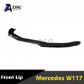 Carbon Fiber Front Lip For Mercedes CLA Class W117 2013 - 2015 2