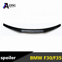 F30 rear spoiler carbon fiber rear trunk spoiler for BMW F30 Sedan