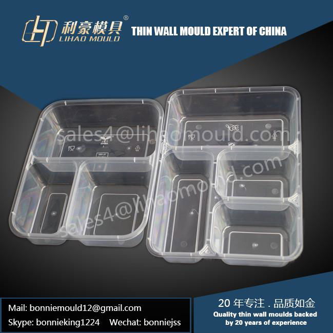 multi-compartment food container mould supplier