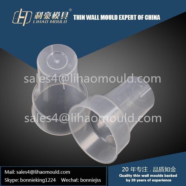 high precision take away PP thin wall cup mould