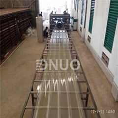 FRP lighting sheet making machine