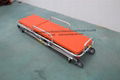 Adjustable Aluminum Alloy Ambulance Stretcher with Waterproof Cushion