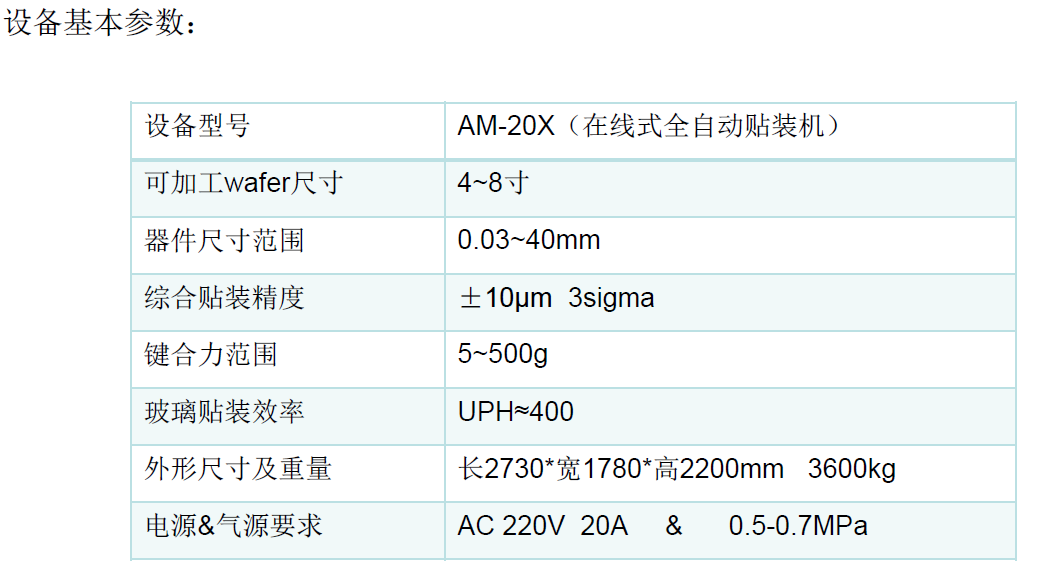 硅基OLED玻璃片貼片線 3