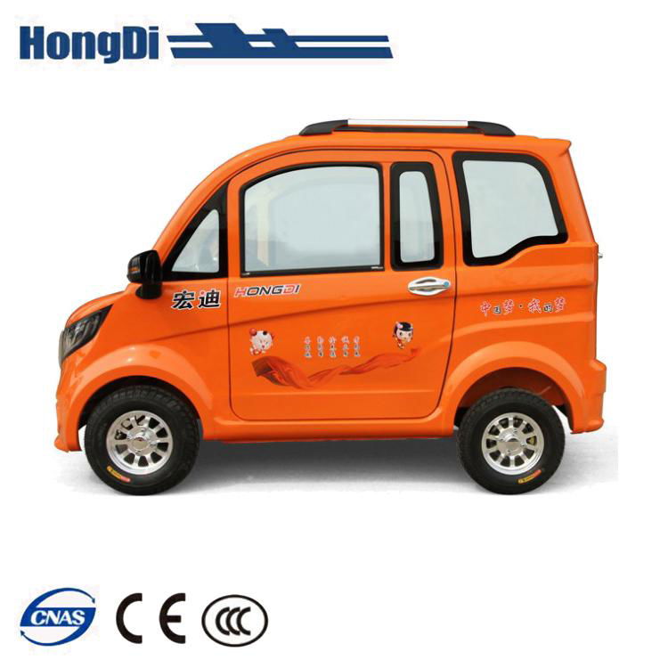 2019 4 seat high quality new Chinese electric passenger car for sale 3