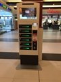 Self service 17 inch touch screen mobile phone charging station