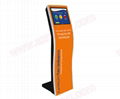 Customized floor stand 19 inch self service touch screen information kiosk   1