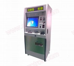 High security Banking atm machine with cash deposit and dispenser