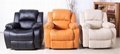 manual leather massage  Recliner 3