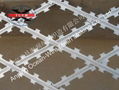 razor  wire mesh fence