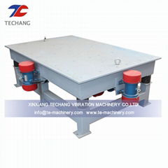 High capacity vibrating table