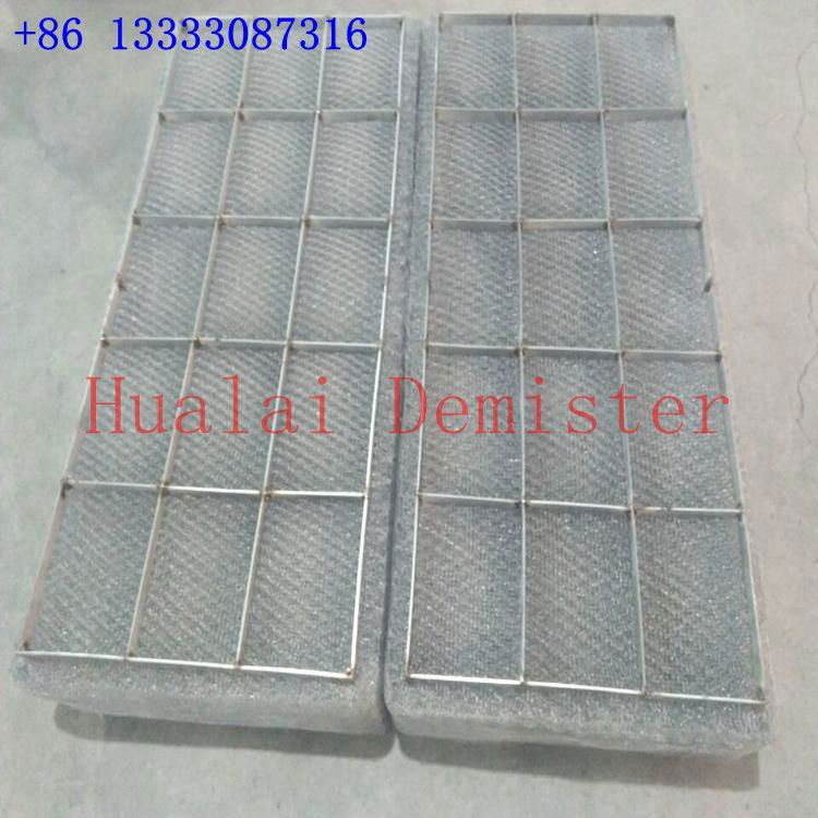 High quality stainless steel 304L wire mesh demister mist eliminator 3