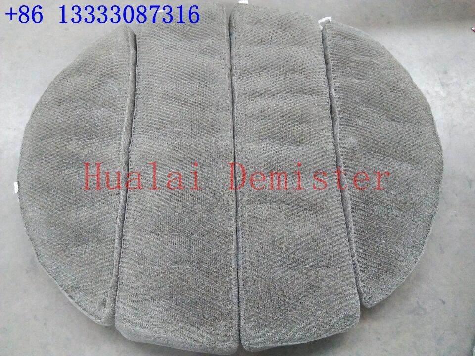 Monel Nickel Titanium 2205 material knit mesh demister 2