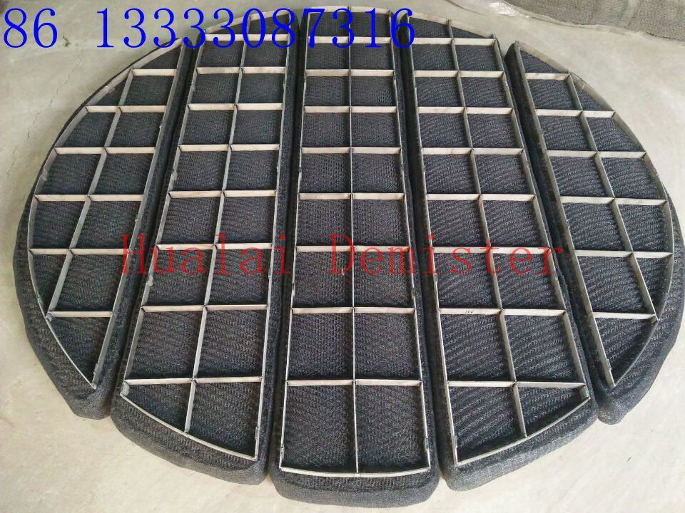 Monel Nickel Titanium 2205 material knit mesh demister