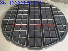 Monel Nickel Titanium 2205 material knit mesh demister