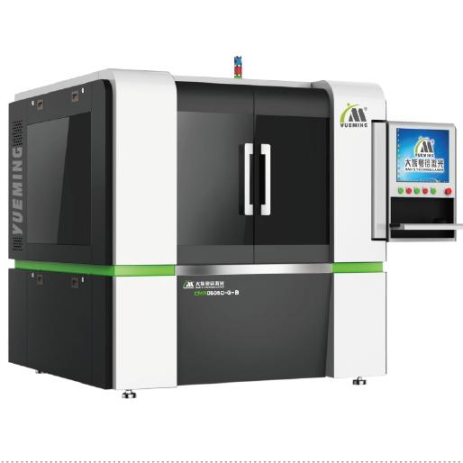 Fiber metal laser engraving machine price CMA0606DGB YueMing