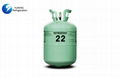 30LB Disposable Cylinder R22 Refrigerant Gas 75-45-6 / Residential AC Refrigeran 1