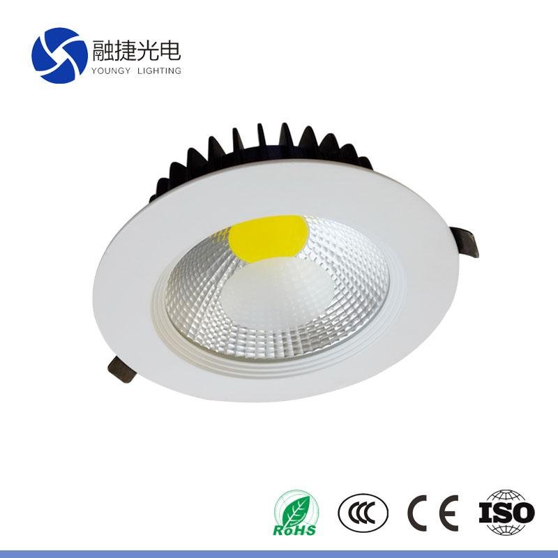 5w-18w cob dimmable LED downlight