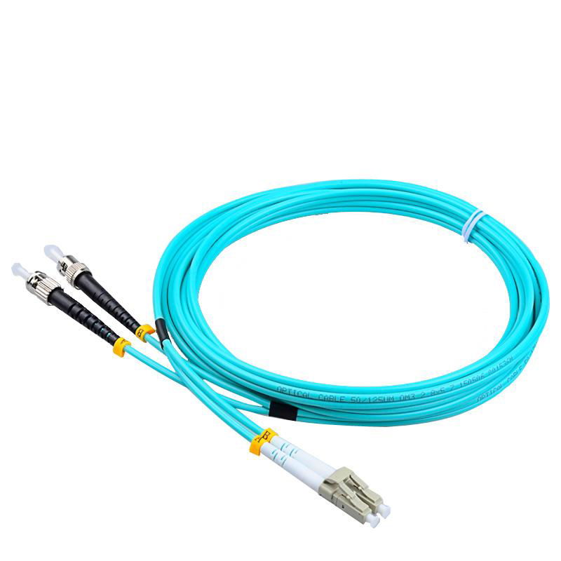 50/125 OM3 LC/UPC-ST/UPC Fiber optic patch cord
