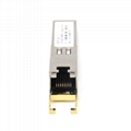 10/100/1000BASE Copper SFP 100m RJ45