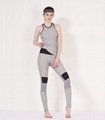 Wholesale work out funky high waist yoga sport seamless leggings 2