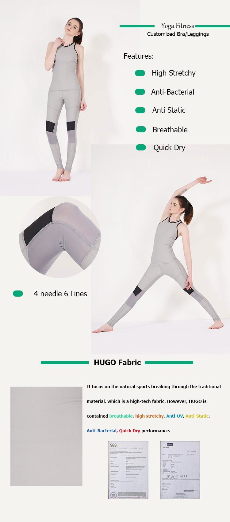 Wholesale work out funky high waist yoga sport seamless leggings 4