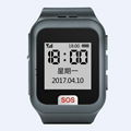 Heart Rate Monitor 2g GPS Watch for Seniors Pedometer APP for Smart Phone