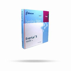 Buy Evertor 5 mg Everolimus Tablets  