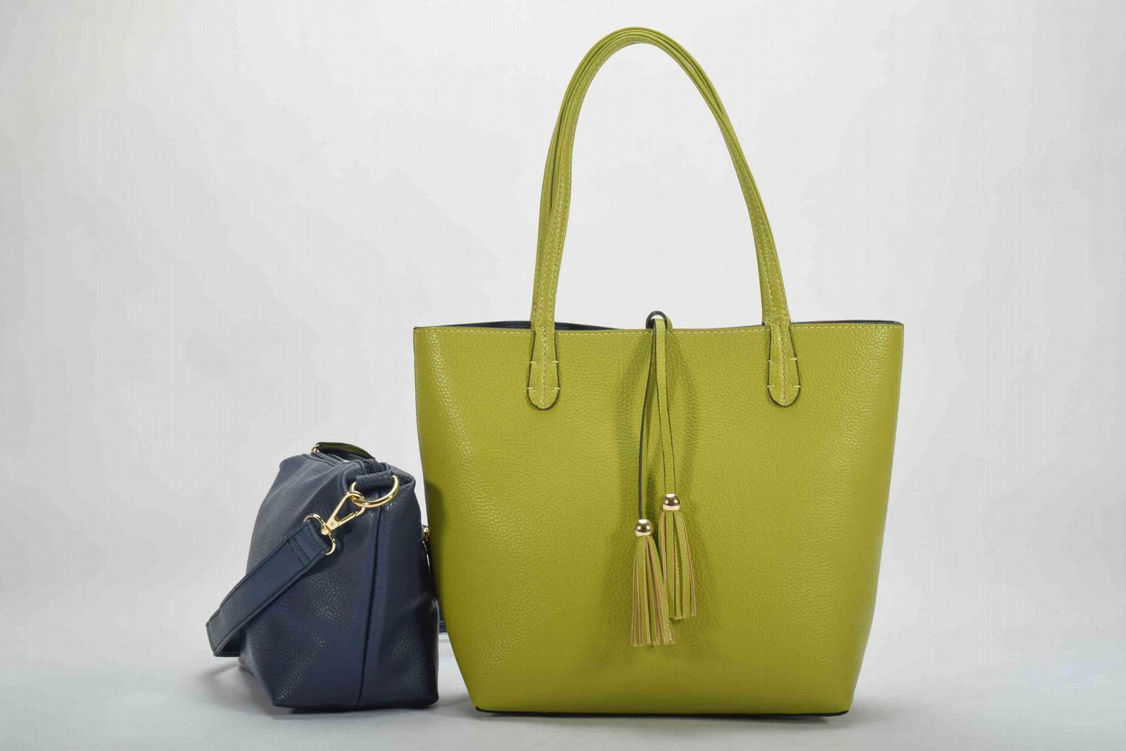 Tassel Reversible Tote