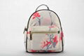 Nylon Flower Mini Backpack 1