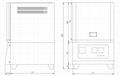 1200-1800 Centigrade High Temperature Chamber Furnace 2