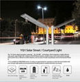 25W Solar Panel,10W LED Integrated Solar Street Lights(Working Time 10 hours) 7