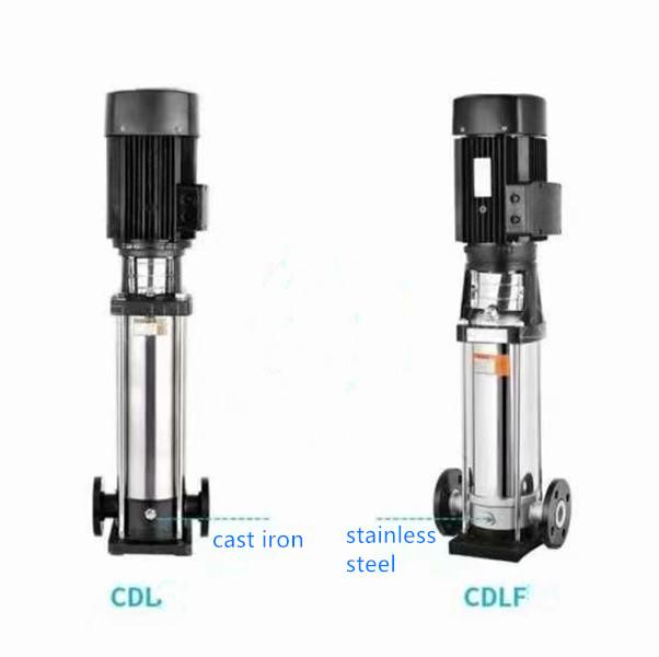 CDLF Vertical multistage stainless steel centrifugal pump 2