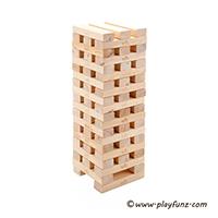 60pcs Giant Tower Wooden Garden Games wooden blocks set