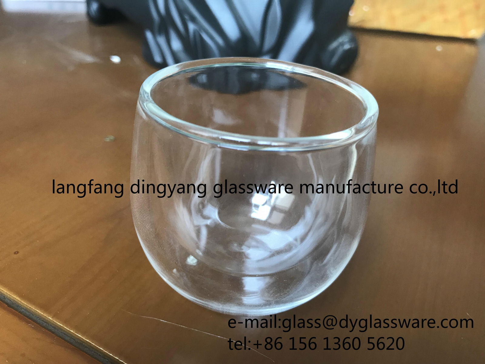 90ml double wall glass cup 3