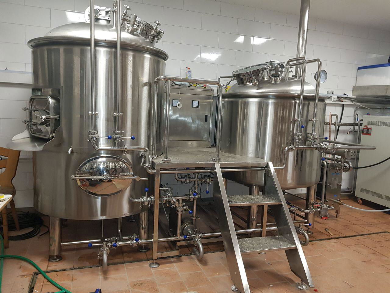 500l Stainless steel beer equipent mash system