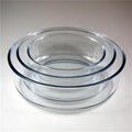 high borosilicate glass food container