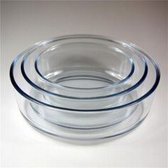 high borosilicate glass food container