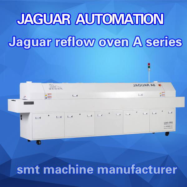 Small and Economical SMT Lead-free Reflow Ovens led making machine