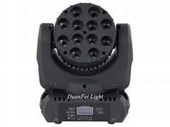 12x12W Cree LED Moving Head 4in1 Beam moving head  wash led Stage Lighting