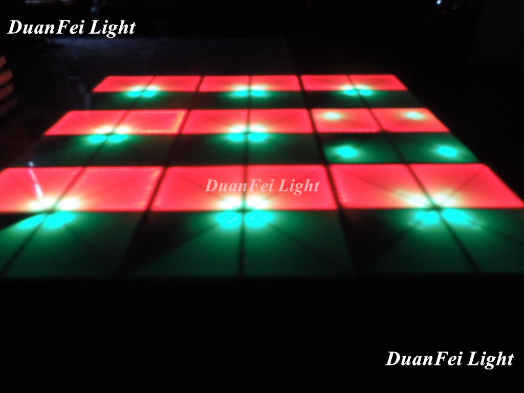 100cm*100cm 10mm dance wedding floor 720 pcs led dance floor for stage disco par