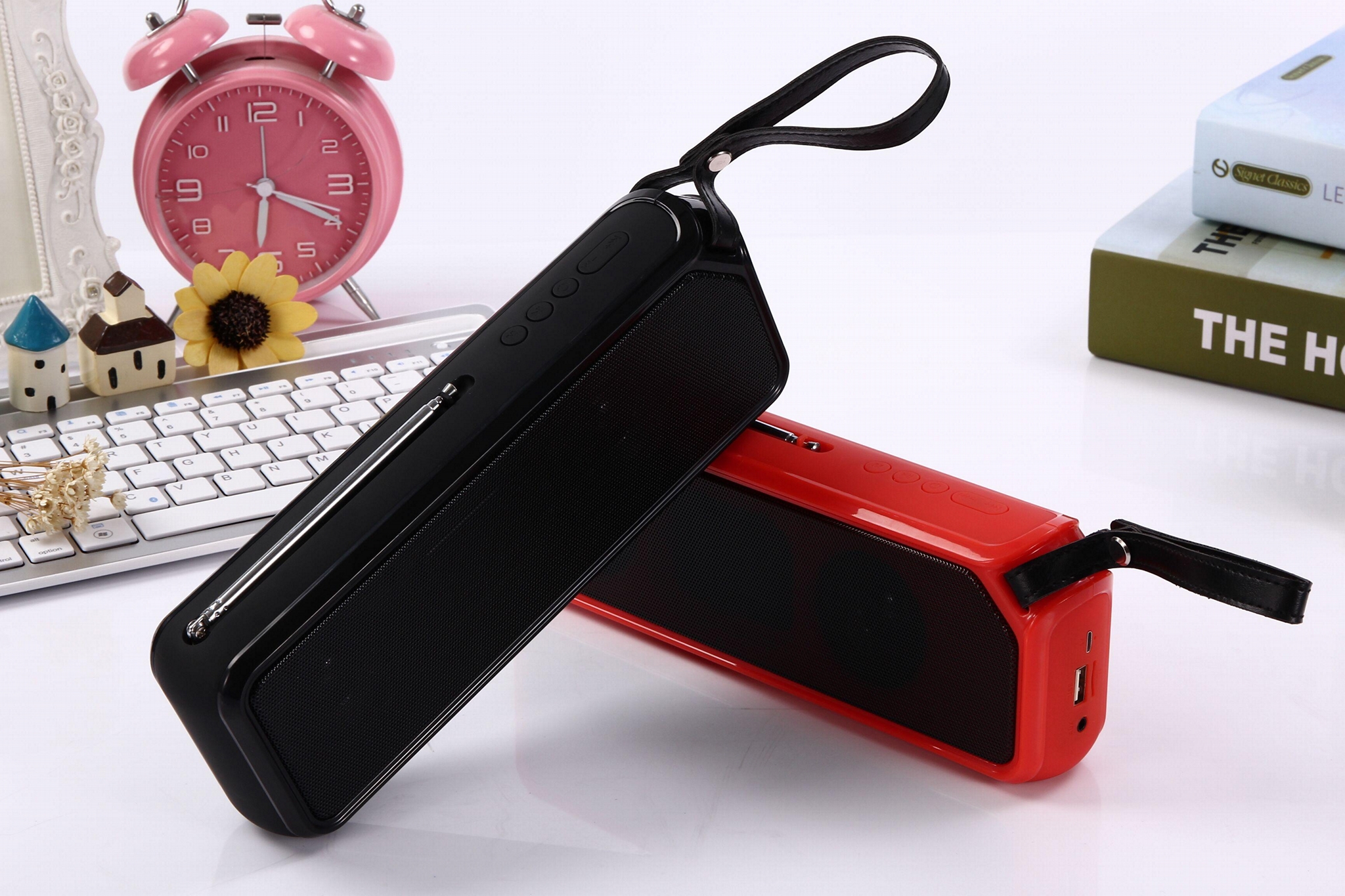 Super Bass Mini Portable Wireless Bluetooth Speaker with Antenna WSA