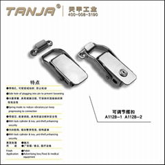 TANJA A112B SUS304 advertising box draw latch toggle snap latch with side hole